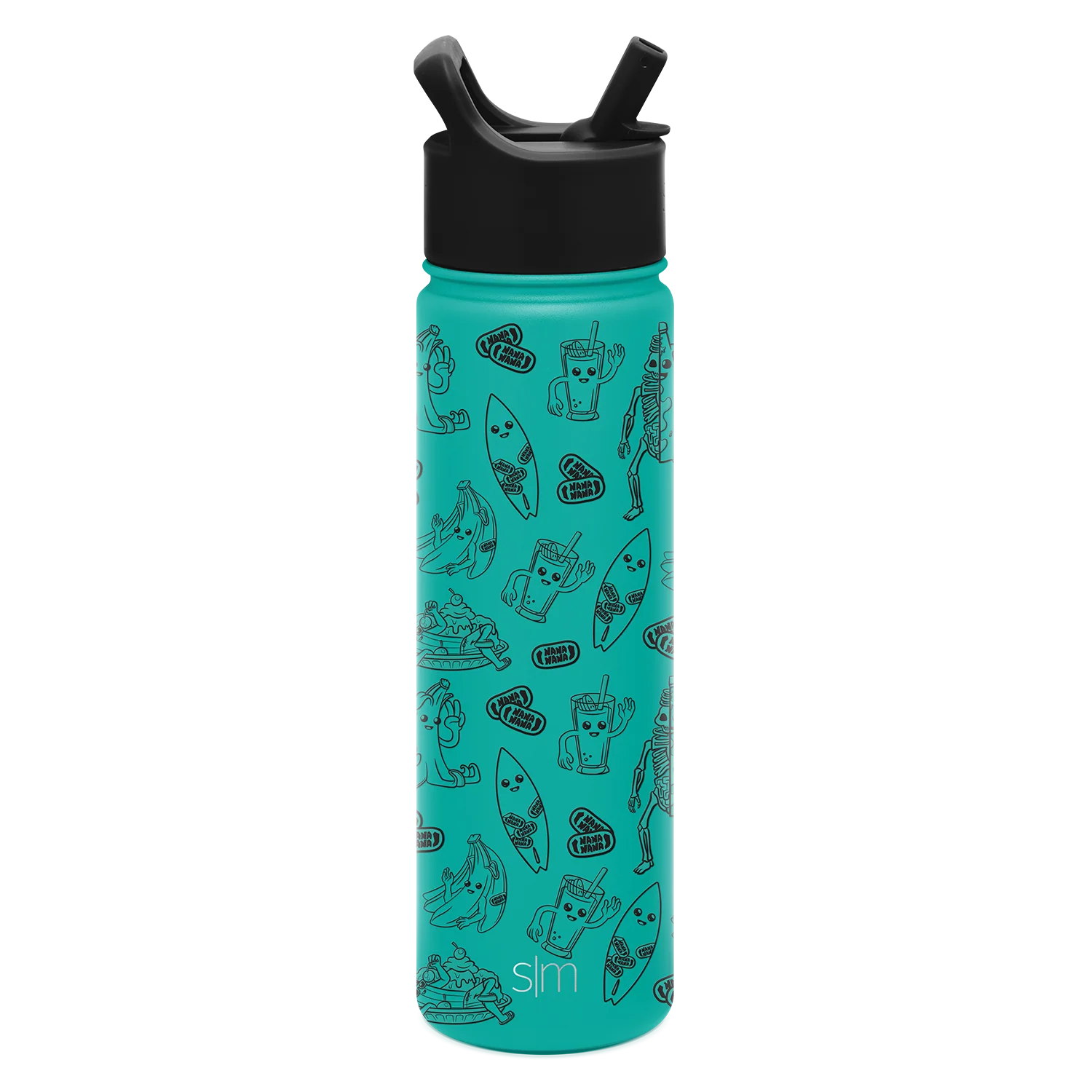 Summit Water Bottle with Straw Lid