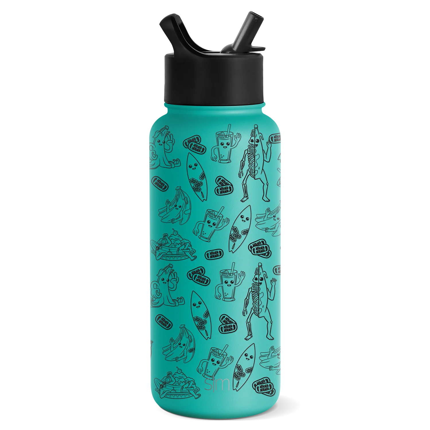 Fortnite Summit Water Bottle with Straw Lid