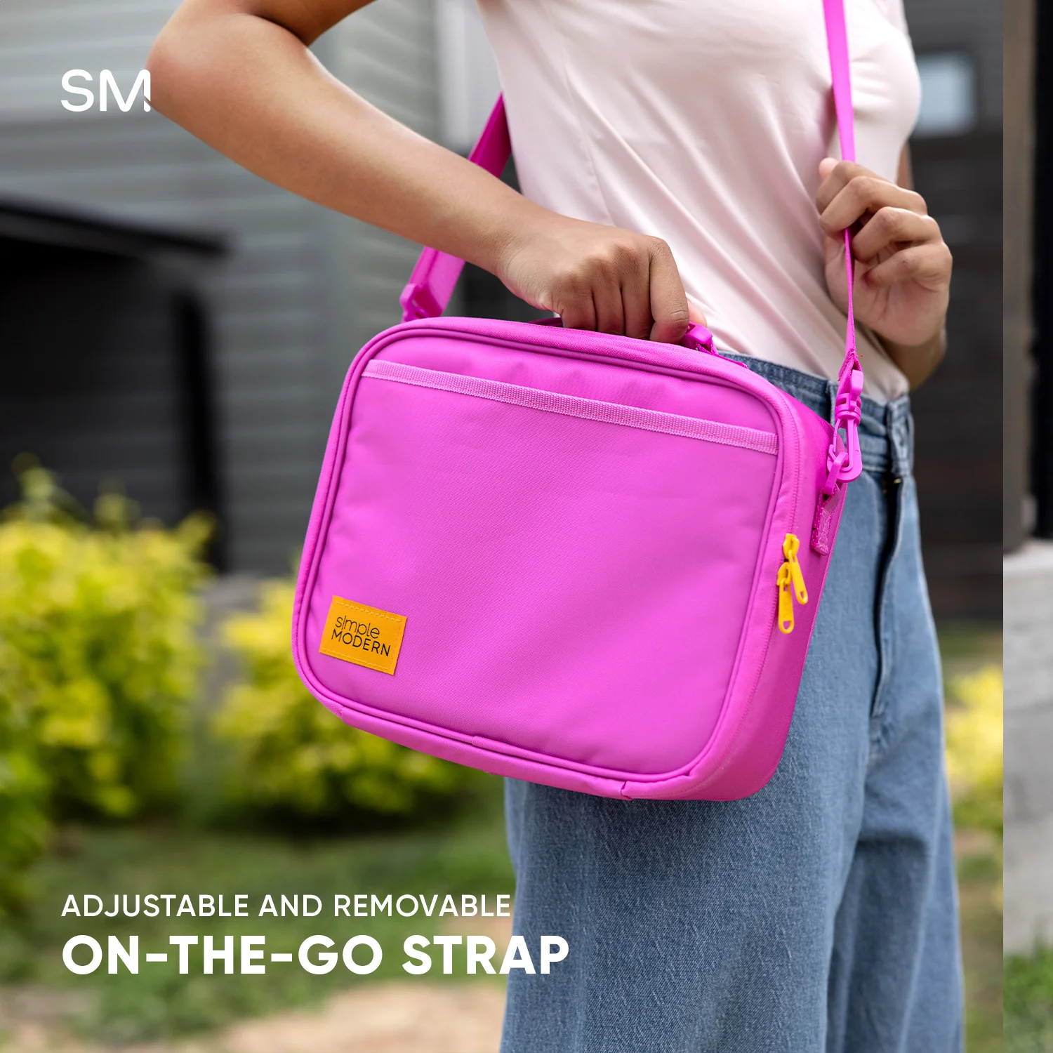 Hadley Lunch Bag with Shoulder Strap - Image 3