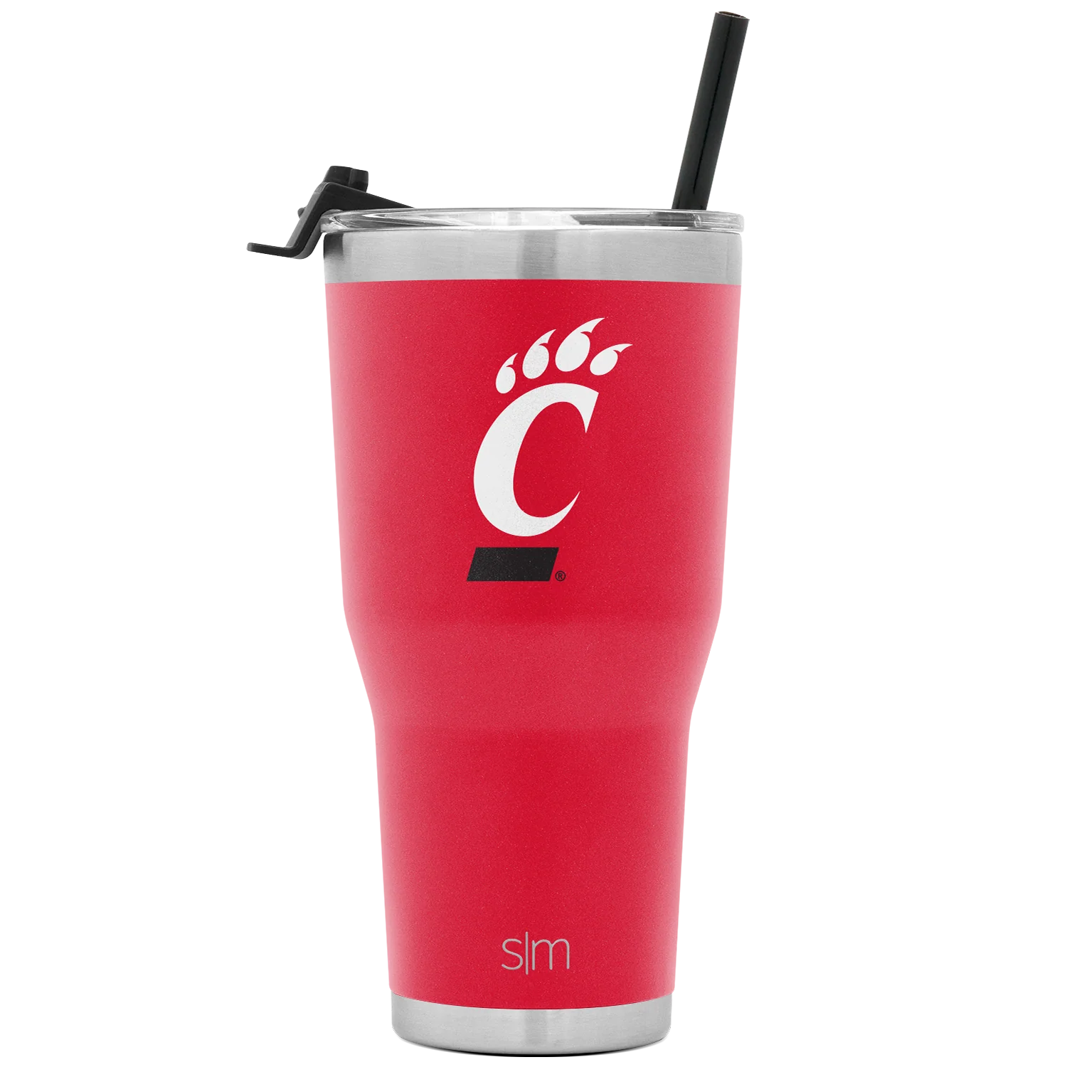 Collegiate Cruiser Tumbler with Flip Lid and Straw