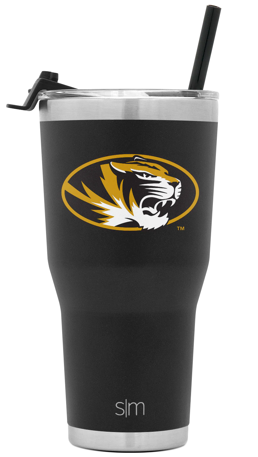 Collegiate Cruiser Tumbler with Flip Lid and Straw