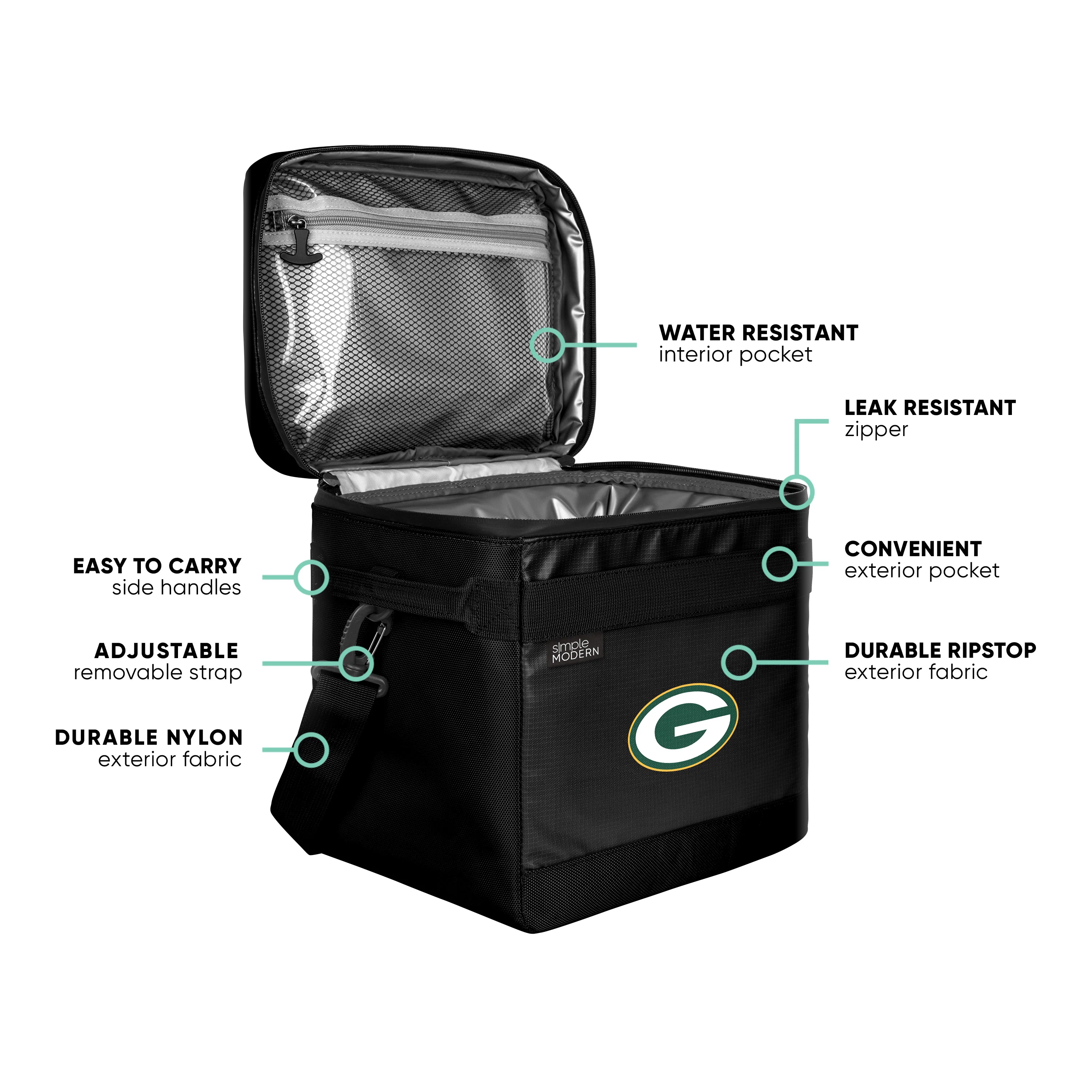 NFL Day Cooler - 12 Can Soft Cooler - Image 3