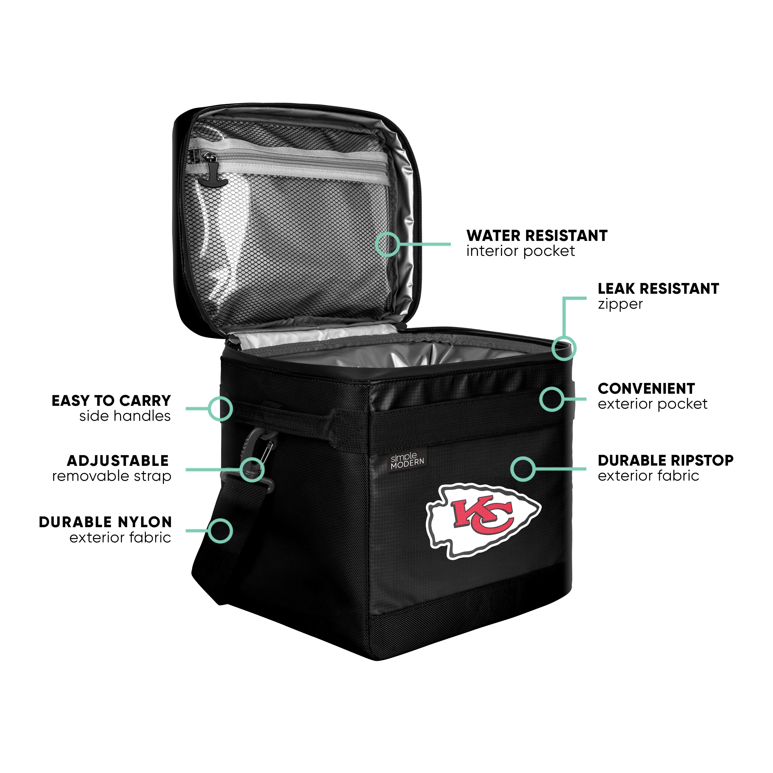 NFL Day Cooler - 12 Can Soft Cooler - Image 3