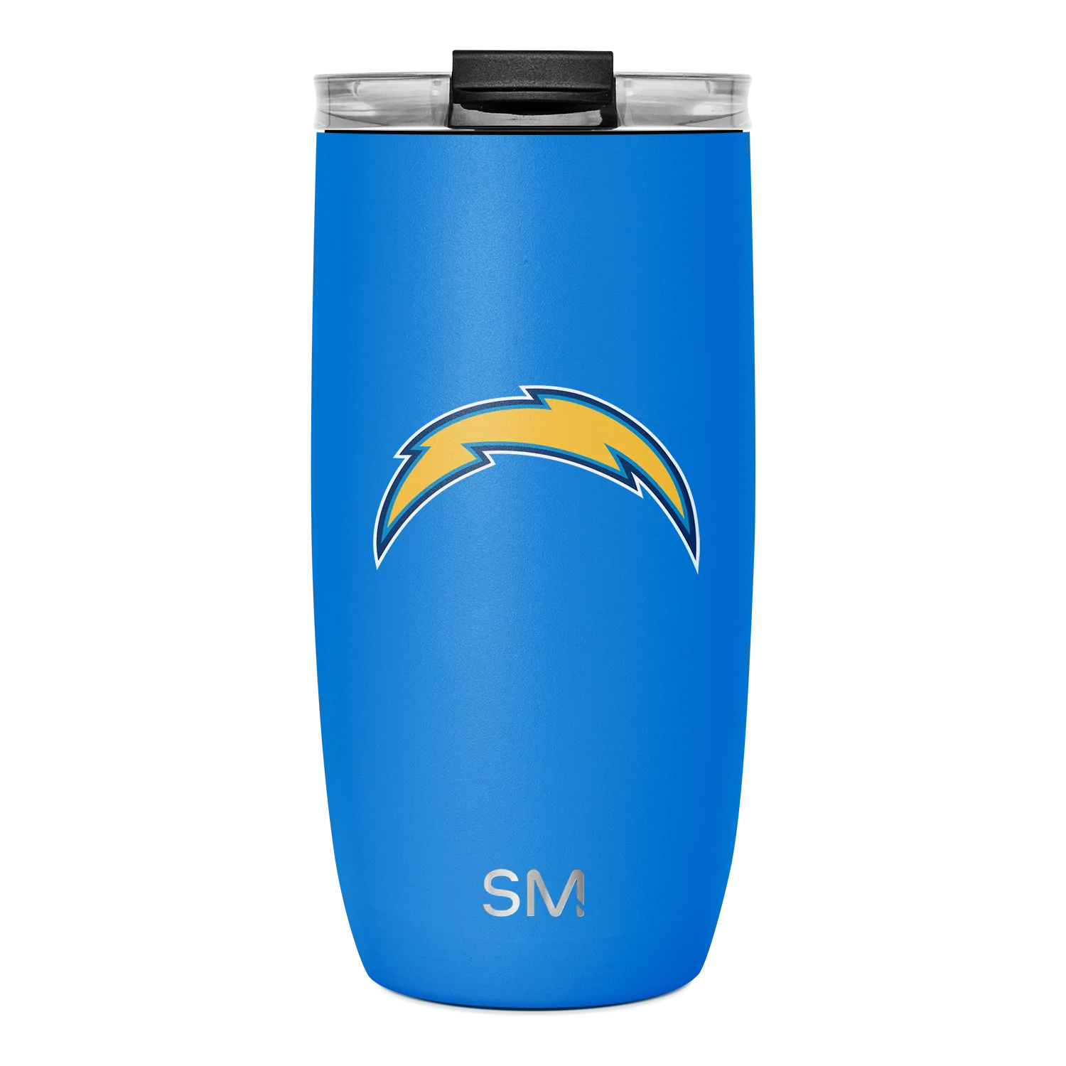 NFL Voyager Tumbler with Clear Flip Lid & Straw