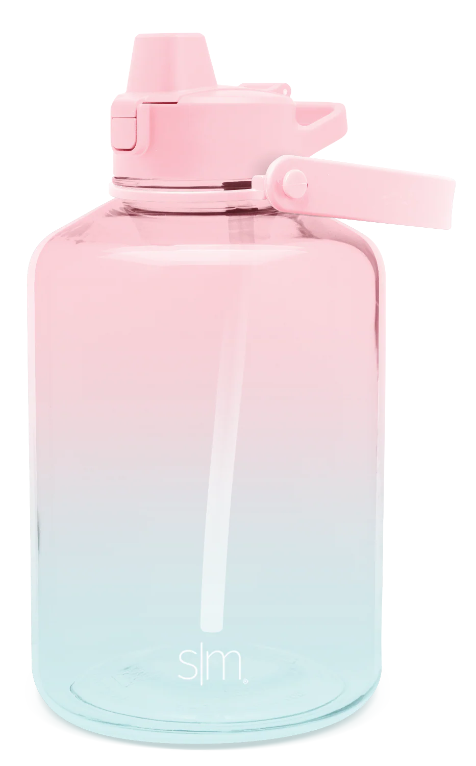 Plastic Summit With Simple Flip Silicone Straw Lid
