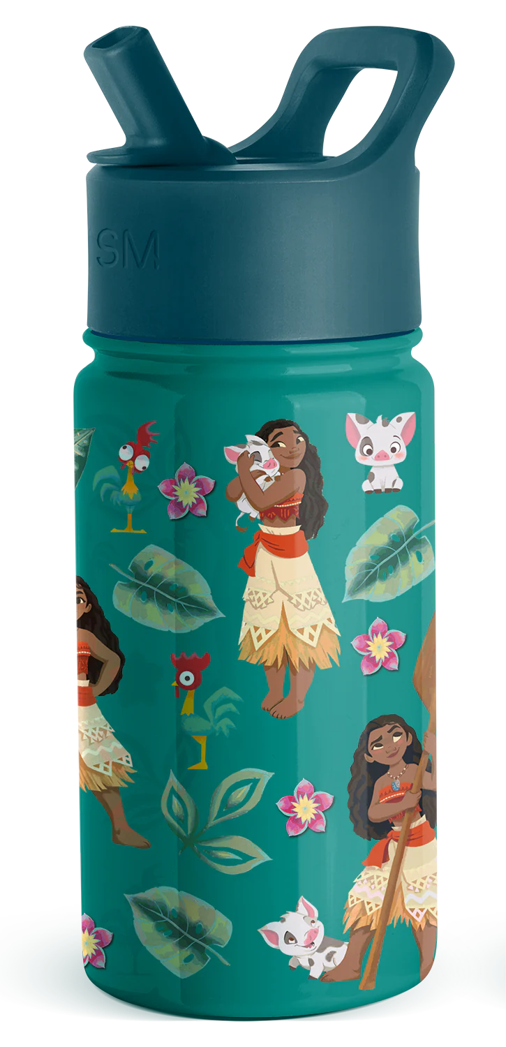 Summit Kids Water Bottle with Straw Lid
