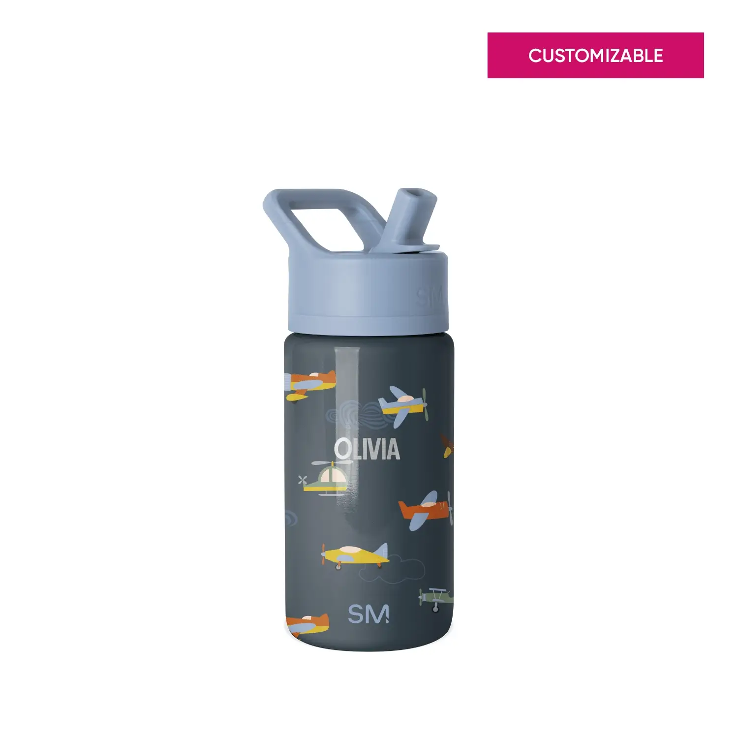 Summit Kids Water Bottle with Straw Lid - Image 3