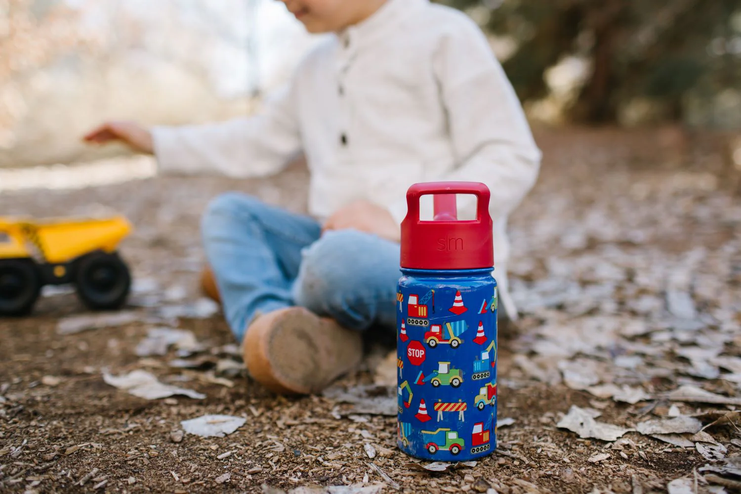 Summit Kids Water Bottle with Straw Lid - Image 5