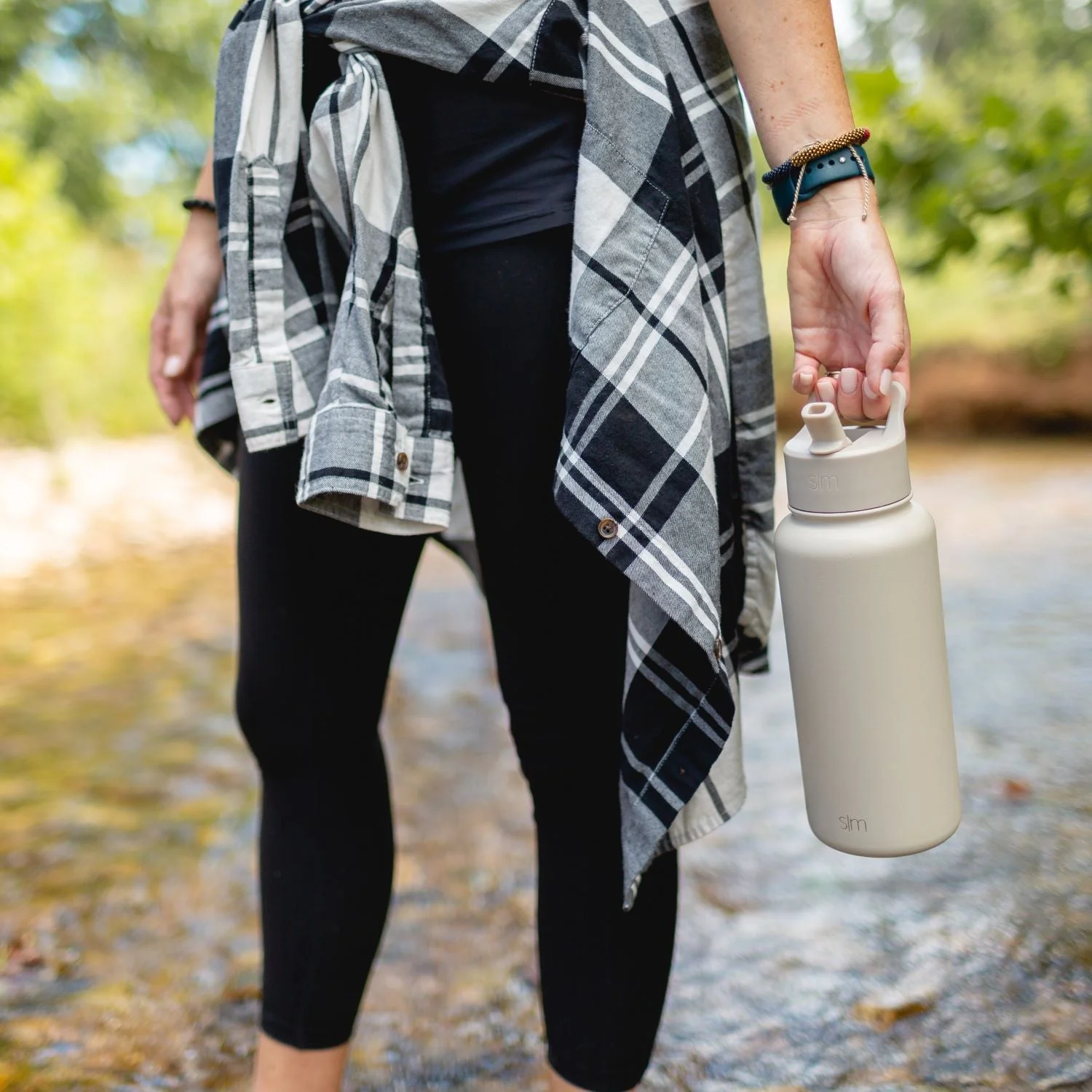Summit Water Bottle with Straw Lid and Chug Lid - Image 3
