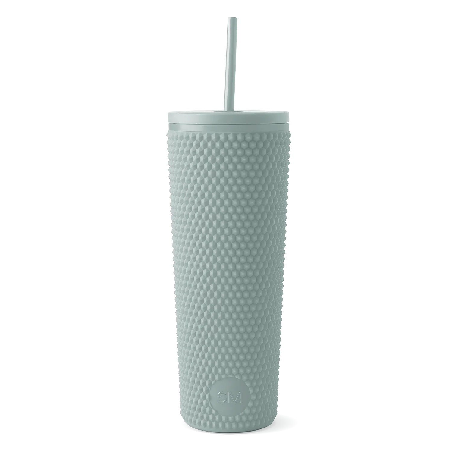 Textured Plastic Classic Tumbler with Straw Lid
