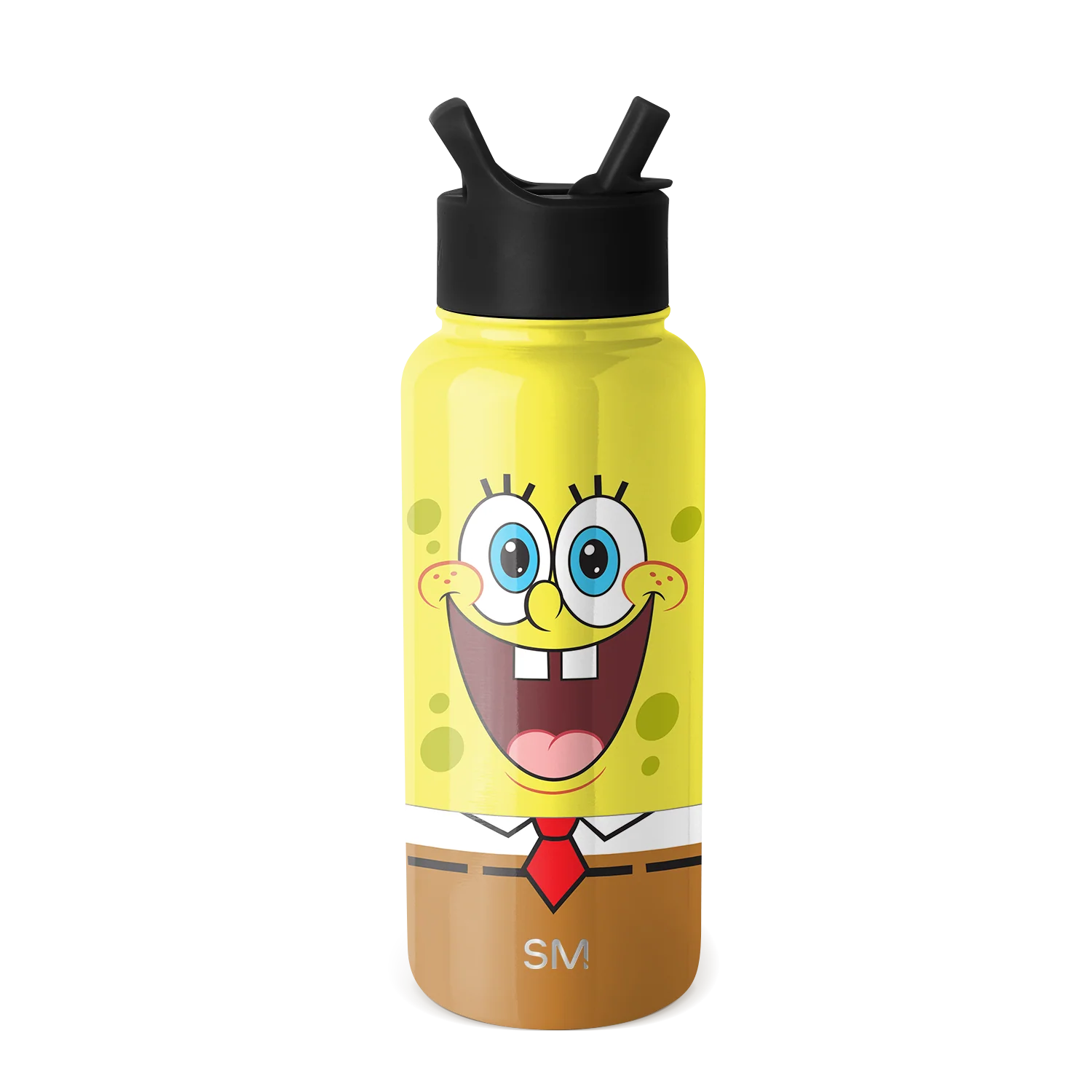 Spongebob Summit Water Bottle with Straw Lid