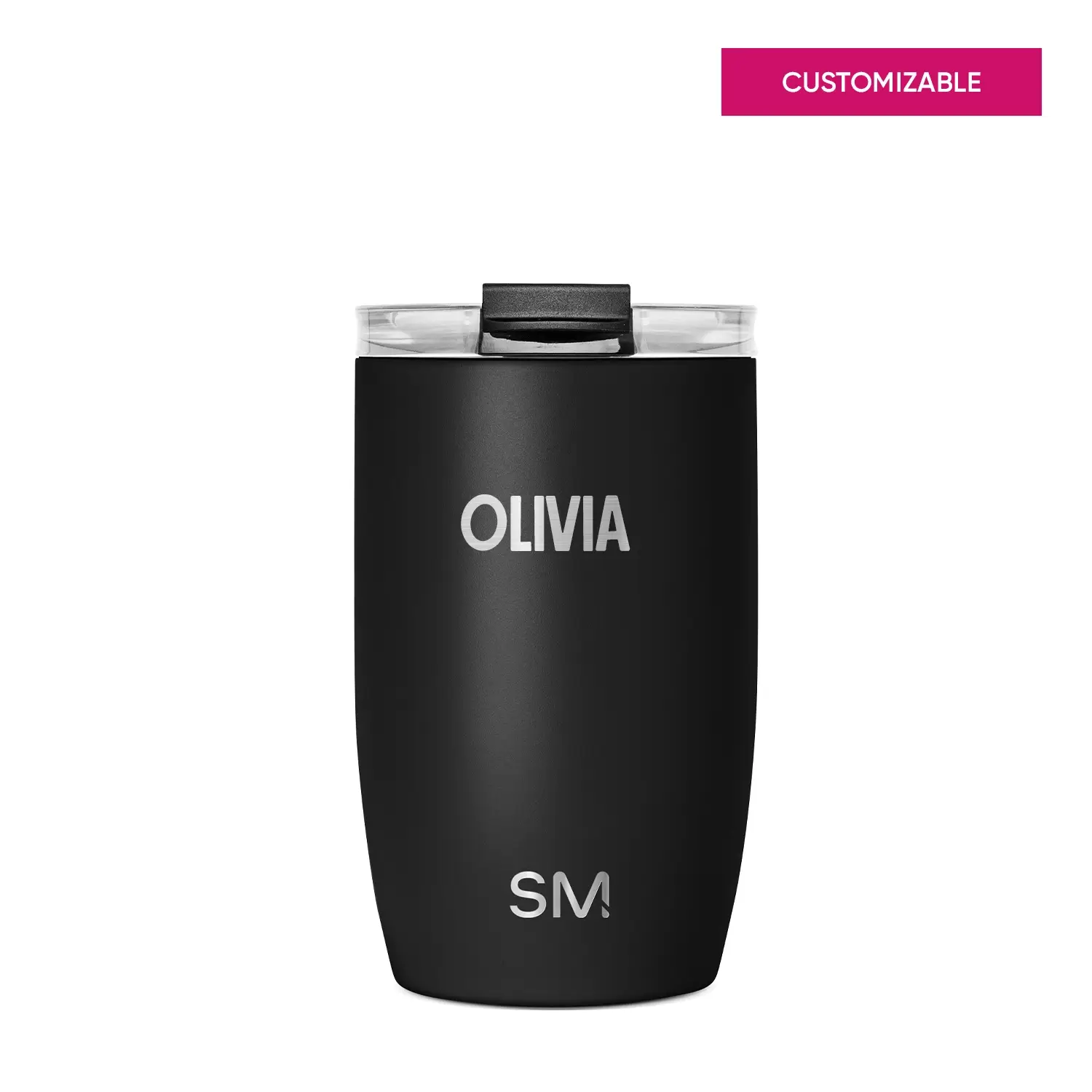 Voyager Tumbler with Clear Flip Lid & Straw - Image 3