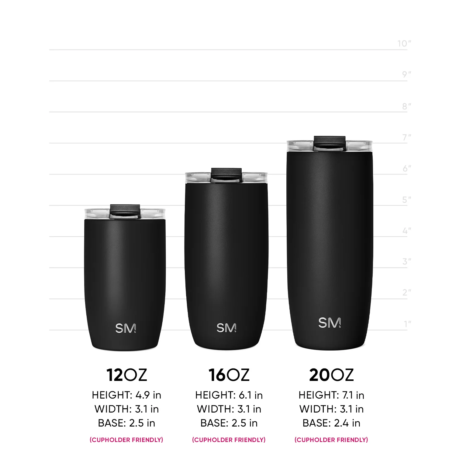 Voyager Tumbler with Clear Flip Lid & Straw - Image 4